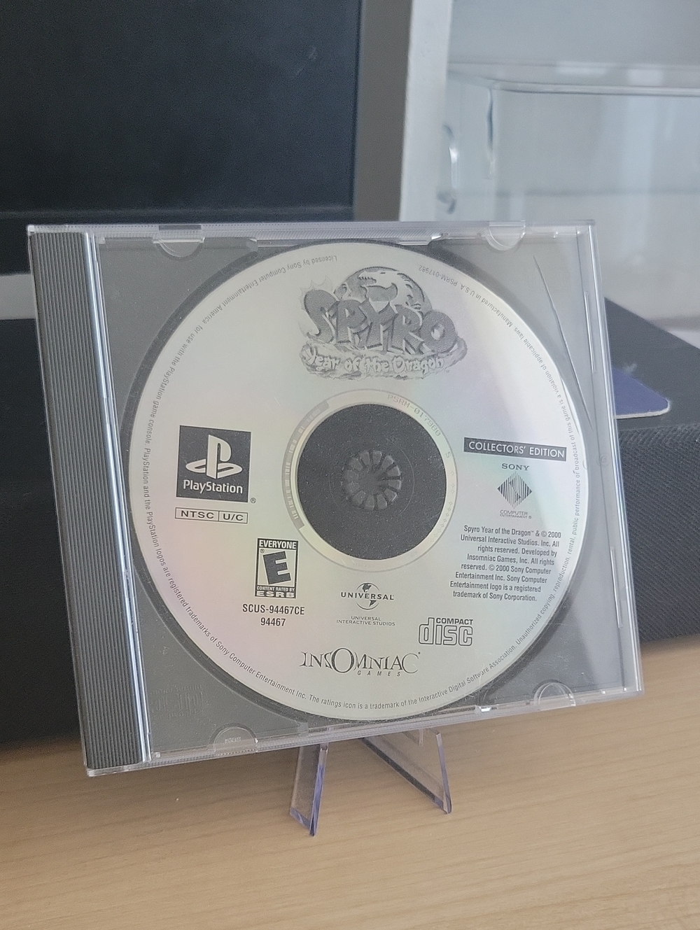 Sony PlayStation Spyro: Year of the Dragon - Silver Disc